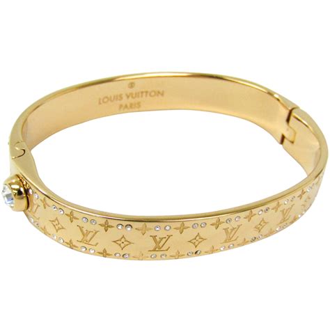 louis vuitton monogram row bracelet|lv bracelet size chart.